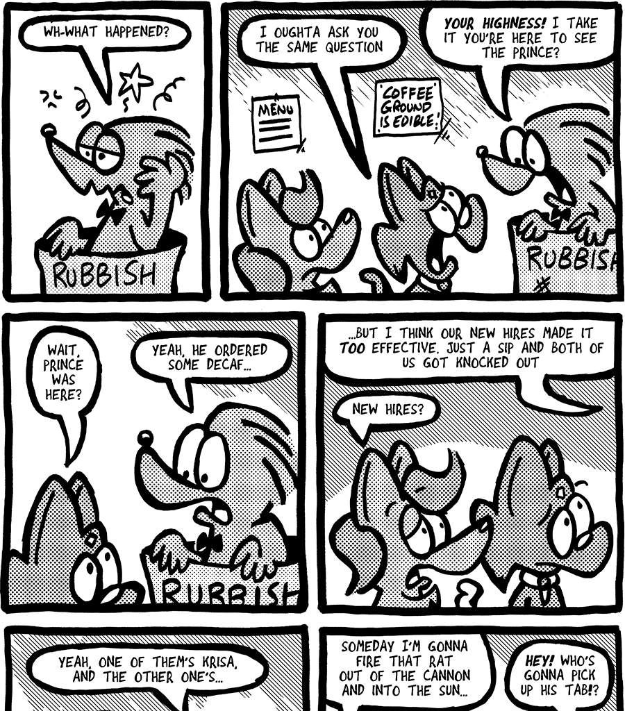 The Fuzzy Princess - Episode 622, Page 1: 2020-09-28-Cannon