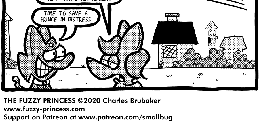 The Fuzzy Princess - Episode 625, Page 1: 2020-10-08-Signal