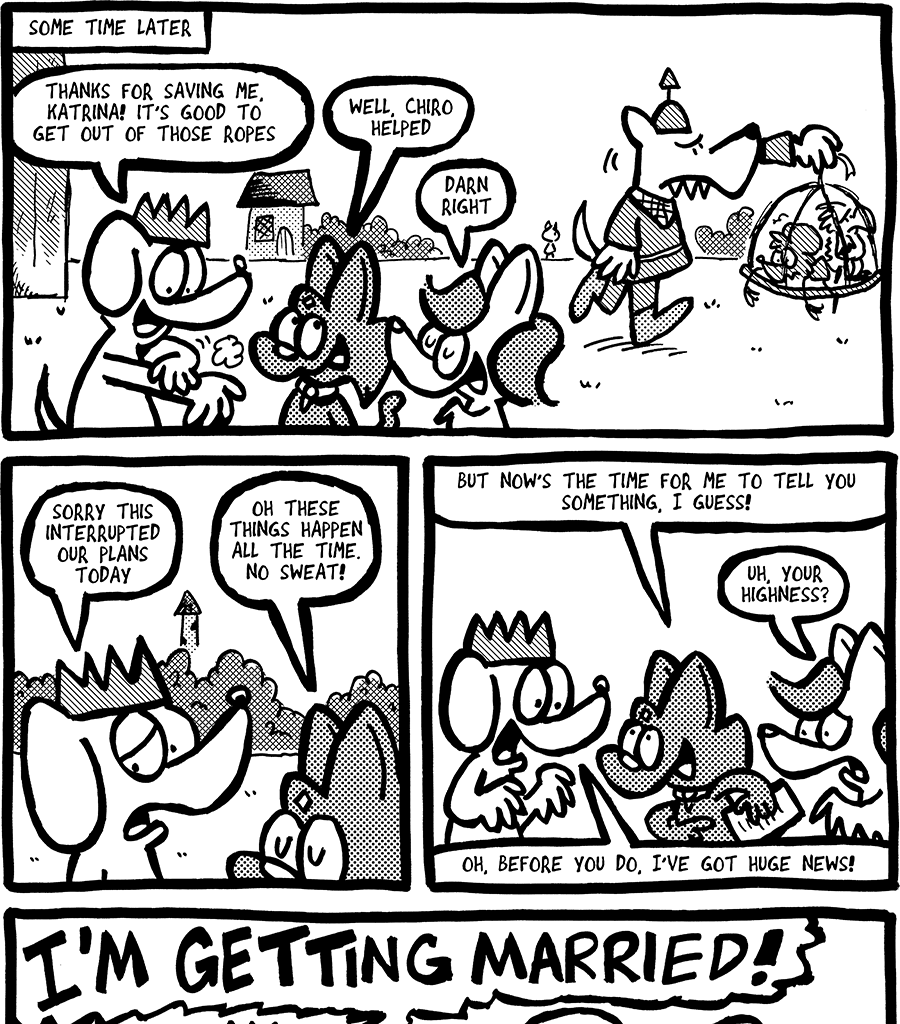 The Fuzzy Princess - Episode 631, Page 1: 2020-10-29-Big News