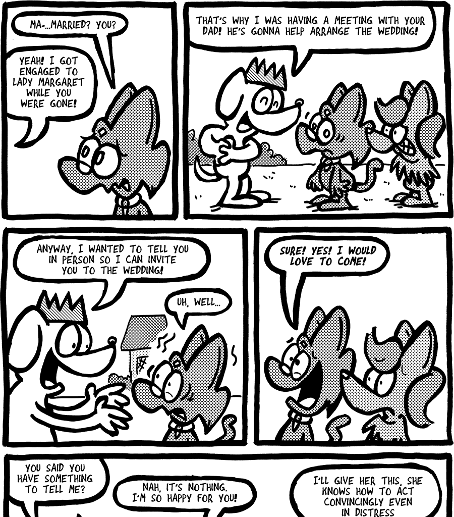 The Fuzzy Princess - Episode 632, Page 1: 2020-11-02-Convincing