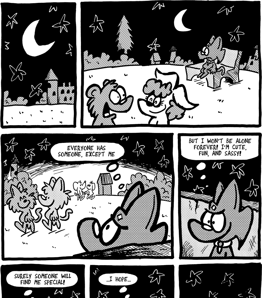 The Fuzzy Princess - Episode 635, Page 1: 2020-11-12-Cute