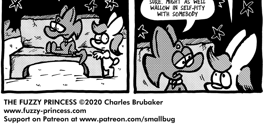 The Fuzzy Princess - Episode 636, Page 1: 2020-11-16-Lauren Again