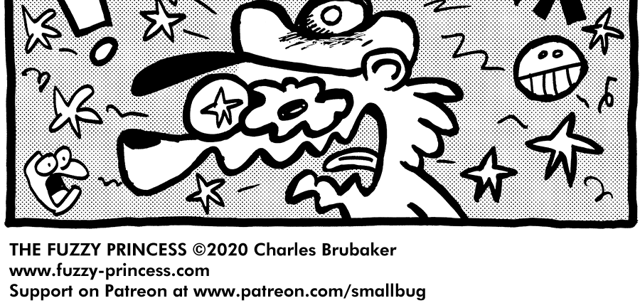 The Fuzzy Princess - Episode 639, Page 1: 2020-11-30-GONK