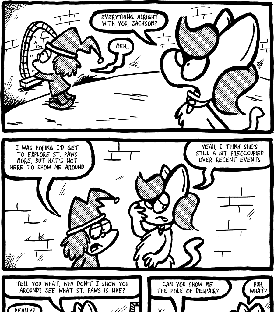 The Fuzzy Princess - Episode 641, Page 1: 2020-12-14-Despair