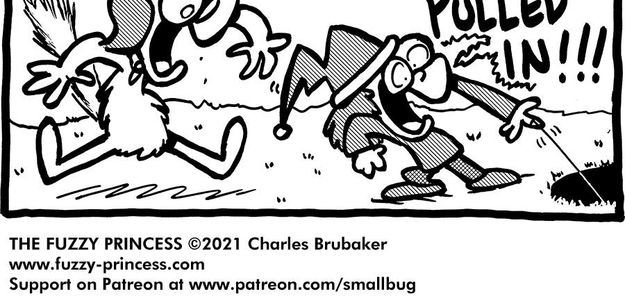 The Fuzzy Princess - Episode 644, Page 1: 2021-01-04-Pull