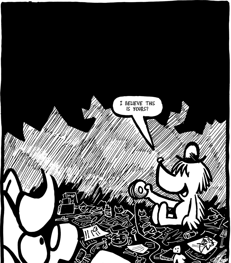 The Fuzzy Princess - Episode 648, Page 1: 2021-02-01-Threes Company