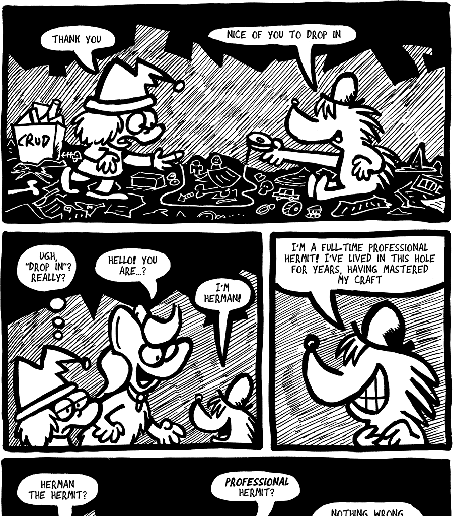 The Fuzzy Princess - Episode 649, Page 1: 2021-02-08-Drop In