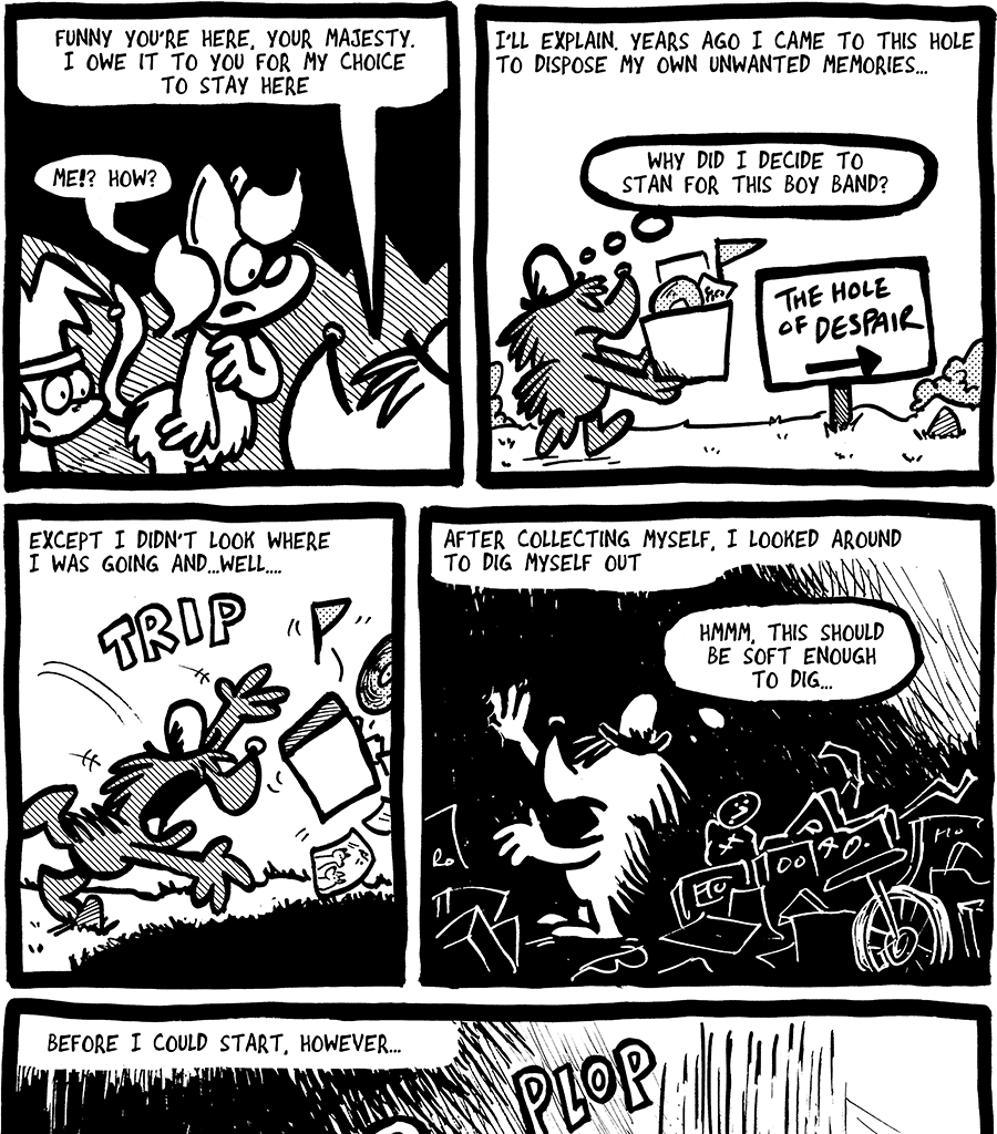 The Fuzzy Princess - Episode 650, Page 1: 2021-02-15-On a Trip