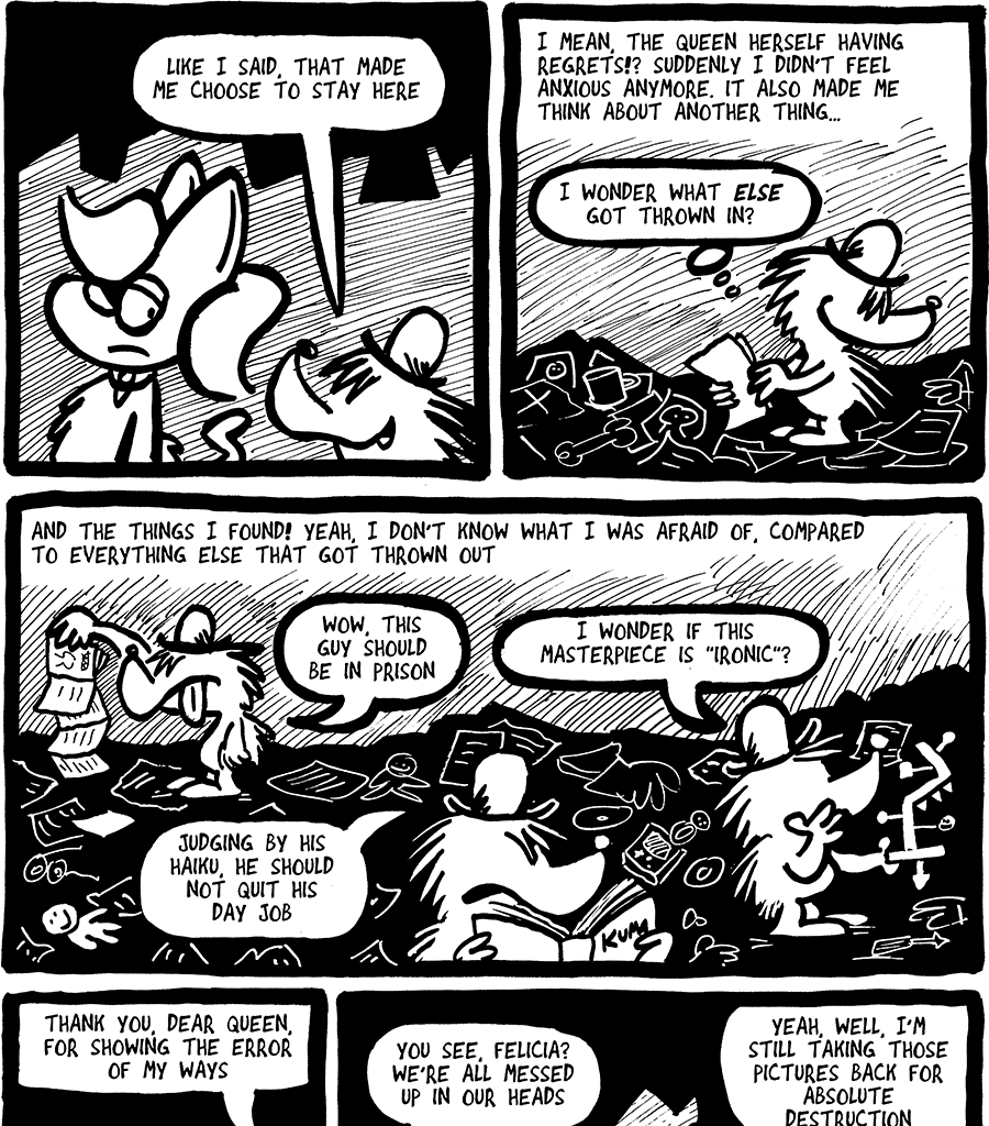 The Fuzzy Princess - Episode 653, Page 1: 2021-03-08-Messed Up