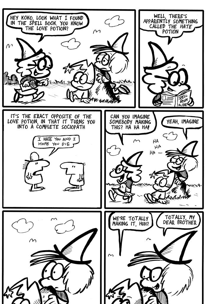 A Witch Named Koko - Episode 133, Page 1: 2016-10-10