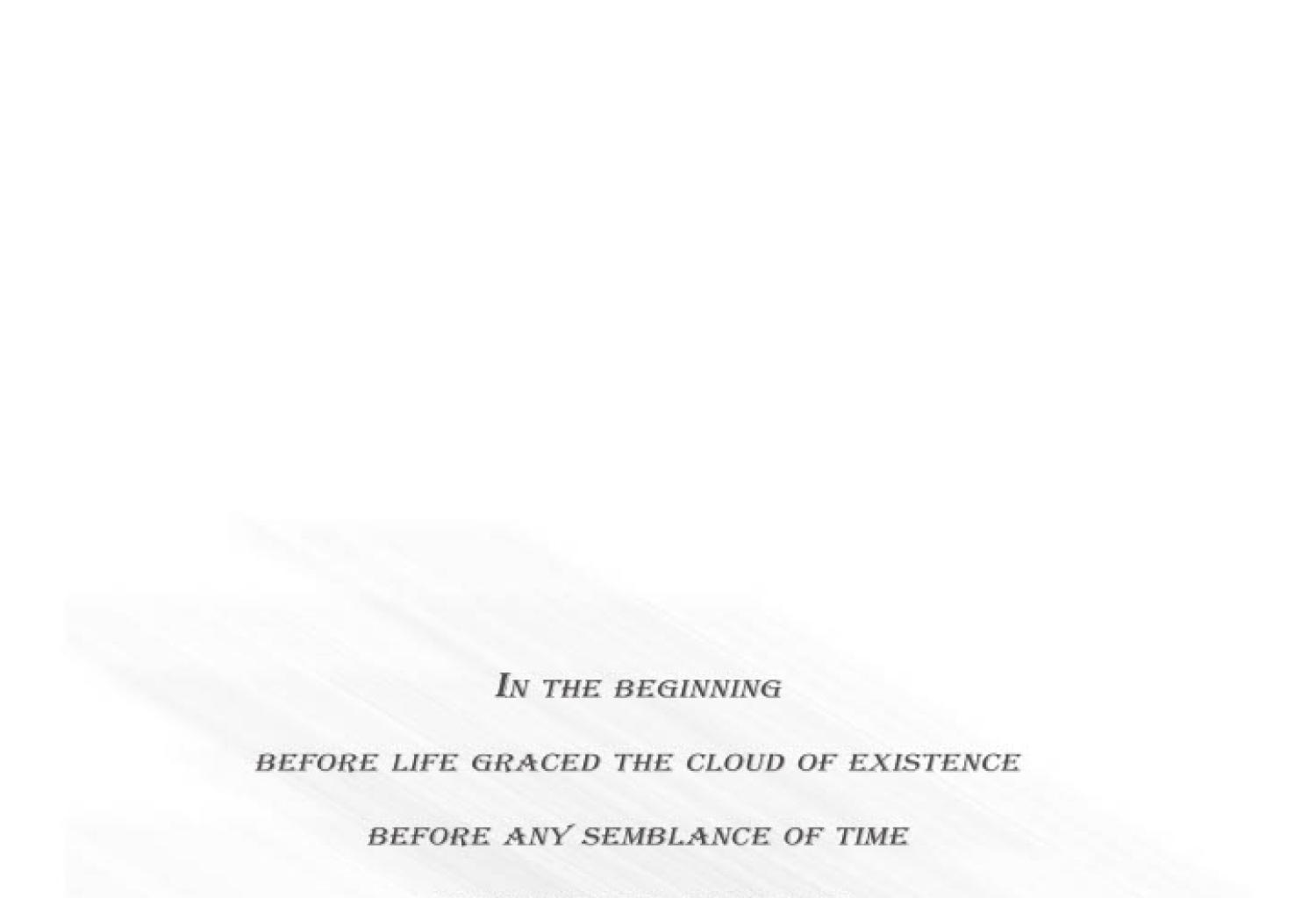 Eclipse Era of the Beast - Episode 1, Page 3: 0 | The Birth of All Things