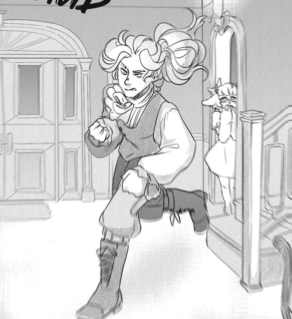 UPSIDE DOWN - Episode 3, Page 1: 03. The Uninvited Guest