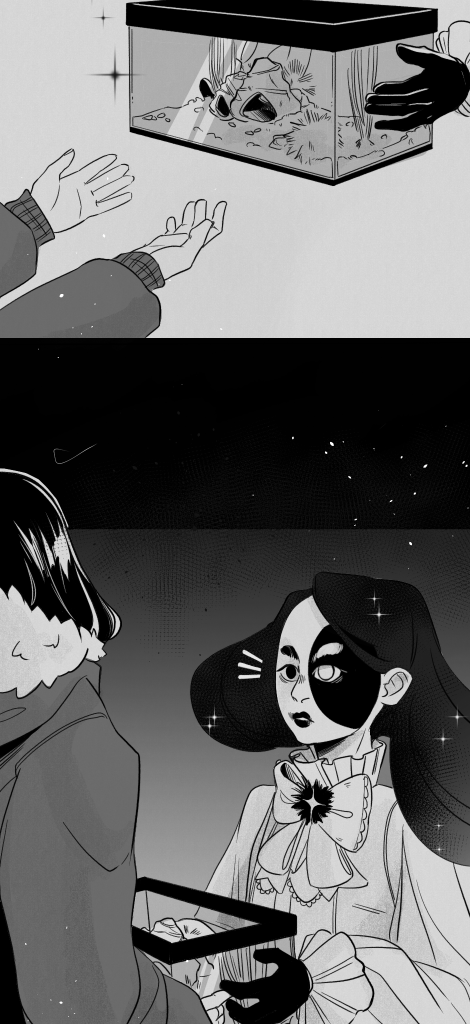 UPSIDE DOWN - Episode 4, Page 1: 04. The Empty Aquarium