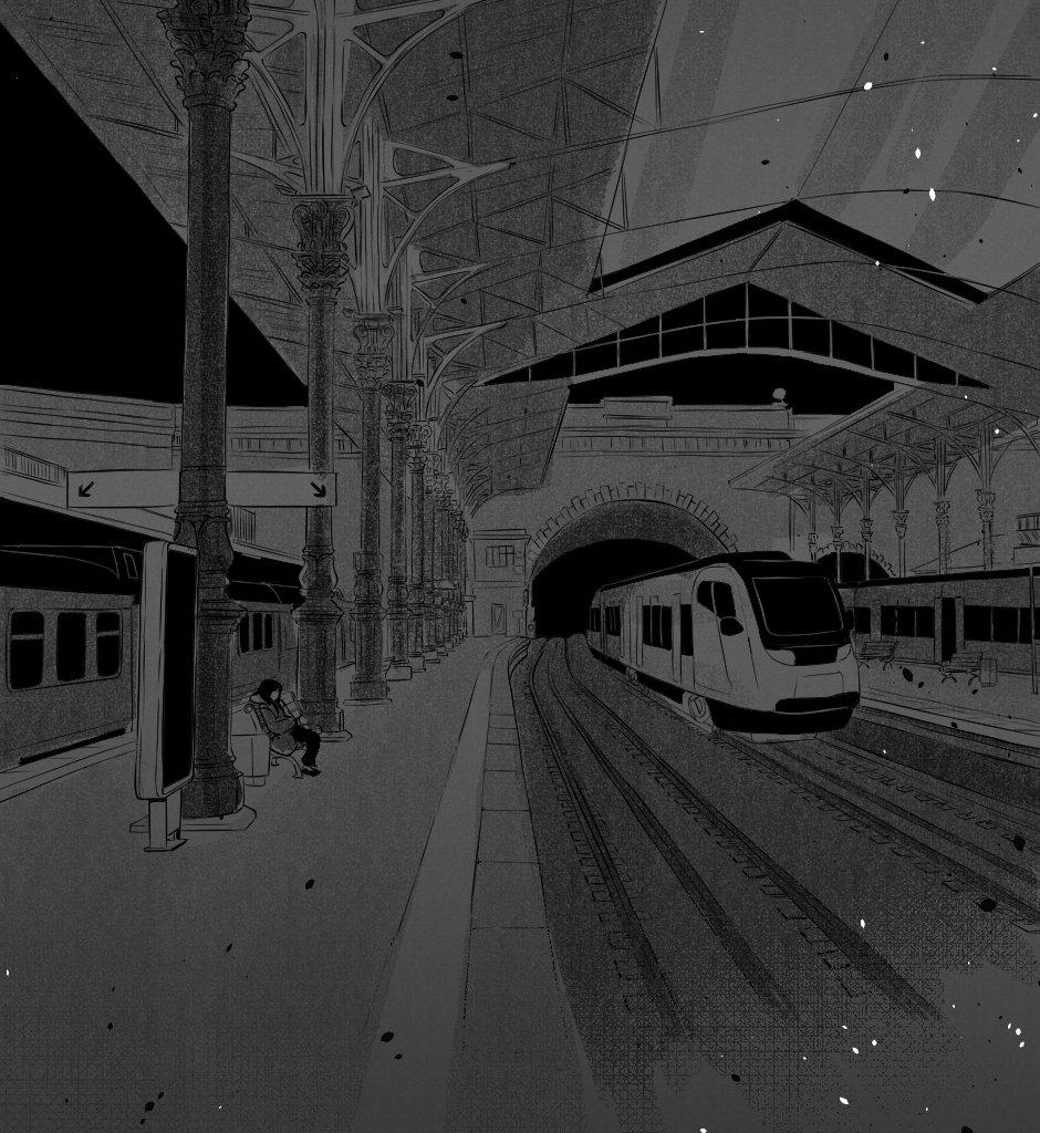 UPSIDE DOWN - Episode 12, Page 1: 12. The Train Station