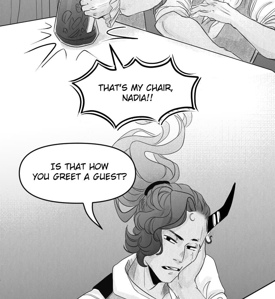 UPSIDE DOWN - Episode 15, Page 1: 15. The Dinner - Part 2