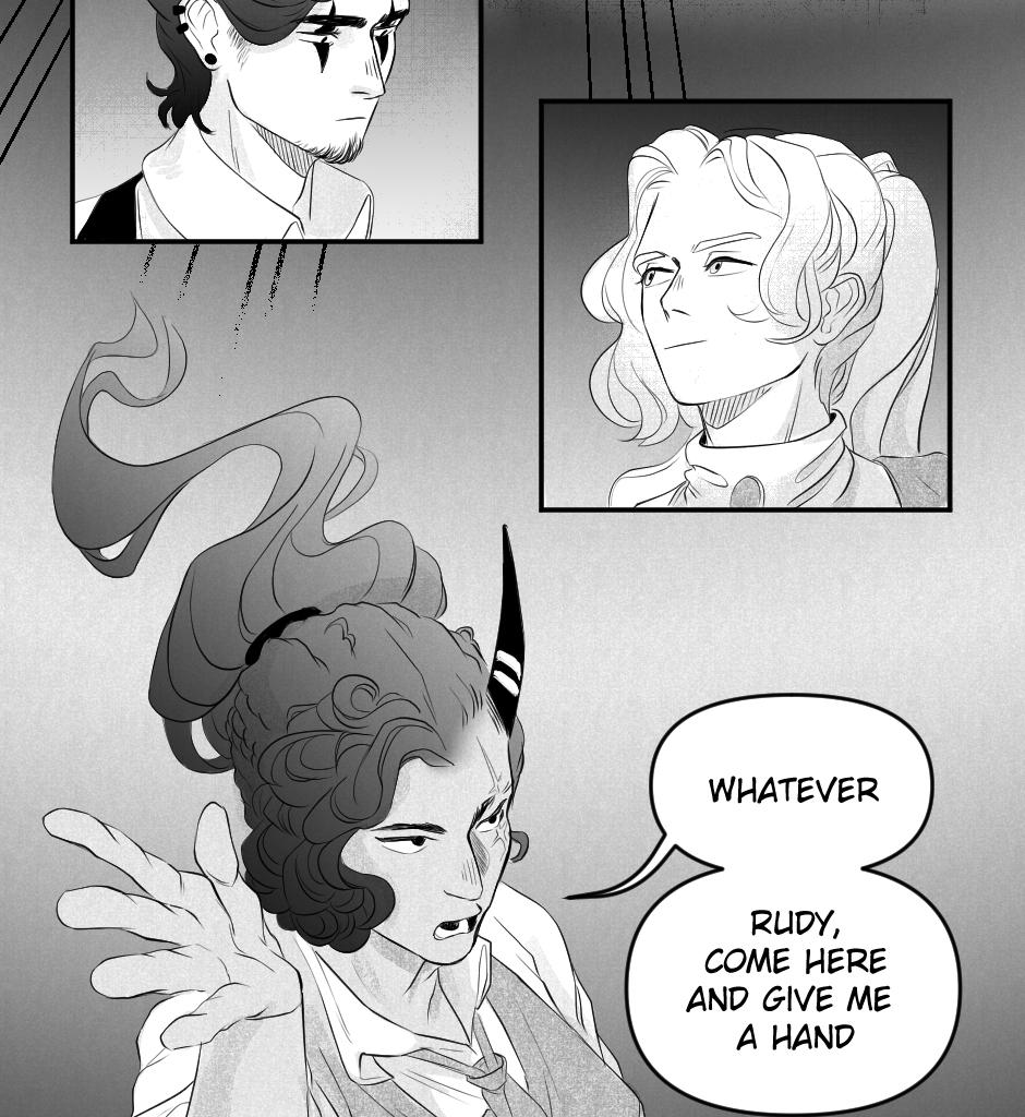 UPSIDE DOWN - Episode 15, Page 3: 15. The Dinner - Part 2