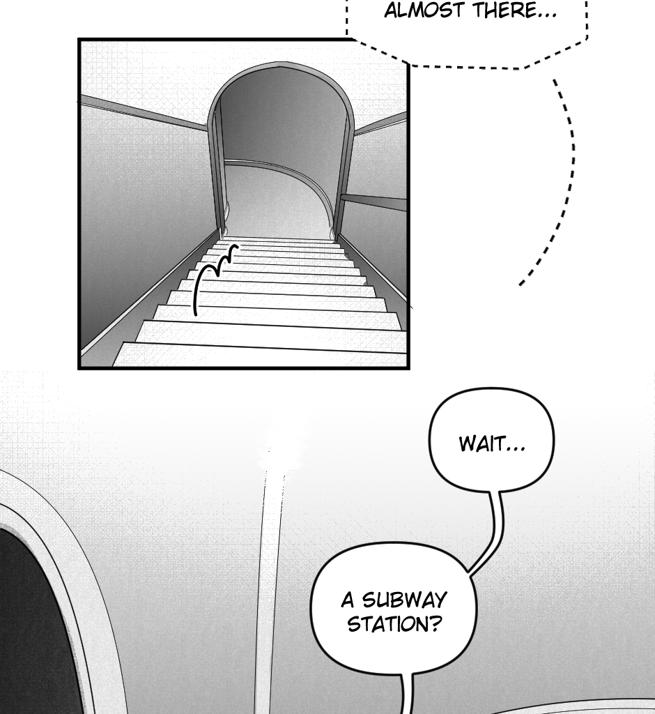 UPSIDE DOWN - Episode 21, Page 1: 21. The Subway Station