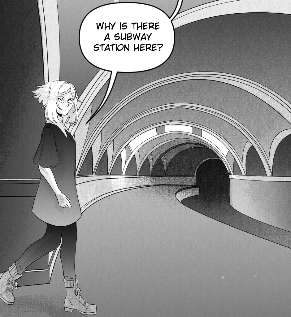 UPSIDE DOWN - Episode 21, Page 1: 21. The Subway Station
