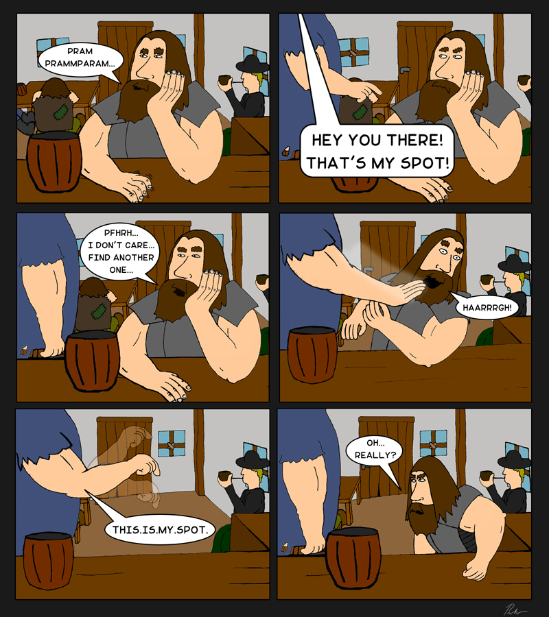 Tales From Somewhere - The Legend - Episode 3, Page 1: The Spot