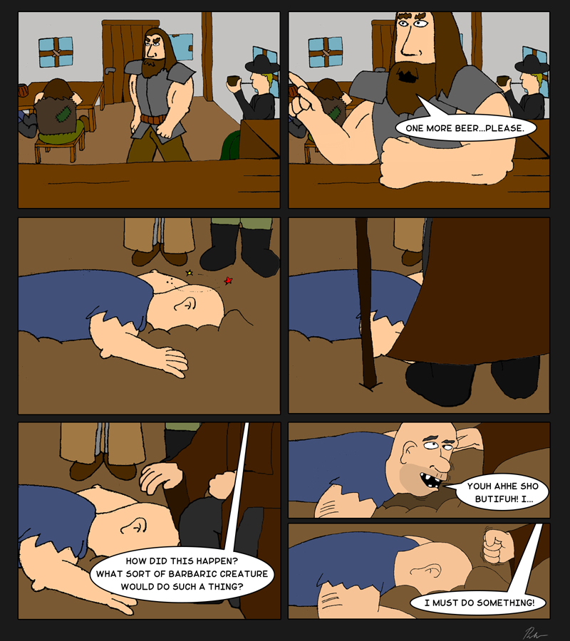 Tales From Somewhere - The Legend - Episode 5, Page 1: One more beer