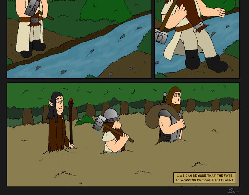 Tales From Somewhere - The Legend - Episode 22, Page 1: In the forest