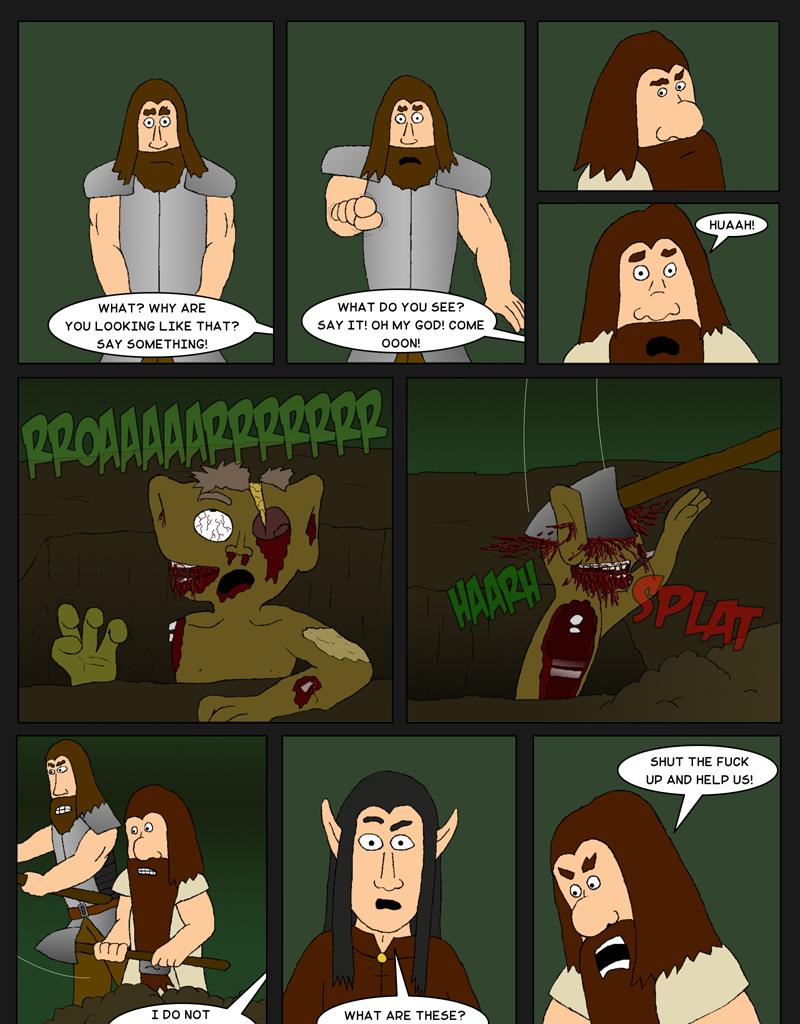 Tales From Somewhere - The Legend - Episode 30, Page 1: Goblin zombies