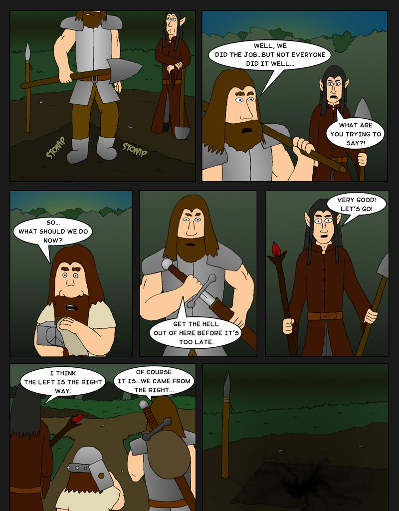 Tales From Somewhere - The Legend - Episode 31, Page 1: Nice work