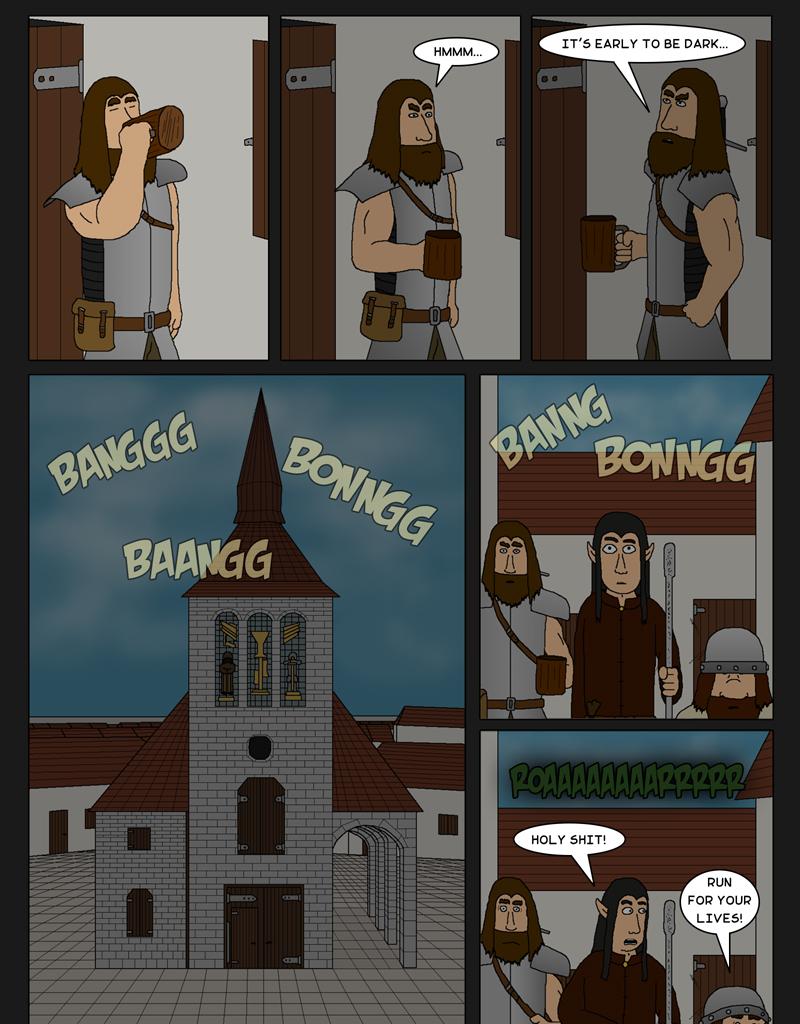 Tales From Somewhere - The Legend - Episode 37, Page 1: Early to be dark