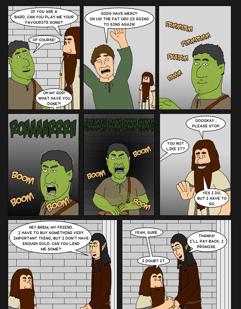 Tales From Somewhere - The Legend - Episode 49, Page 1: Singing