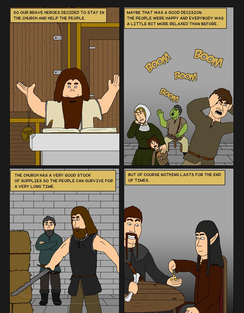 Tales From Somewhere - The Legend - Episode 51, Page 1: Waiting in the church