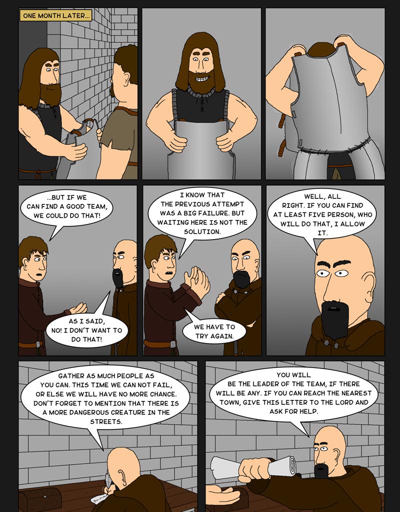 Tales From Somewhere - The Legend - Episode 52, Page 1: A new attempt