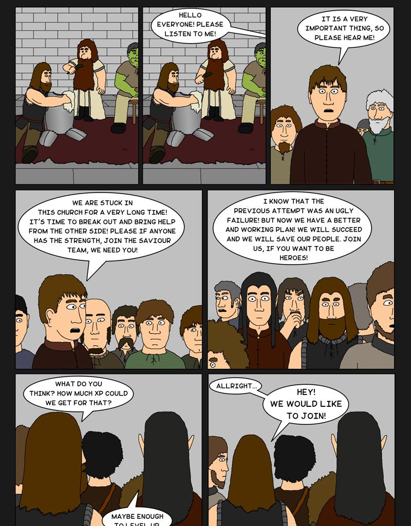 Tales From Somewhere - The Legend - Episode 53, Page 1: Gathering a team
