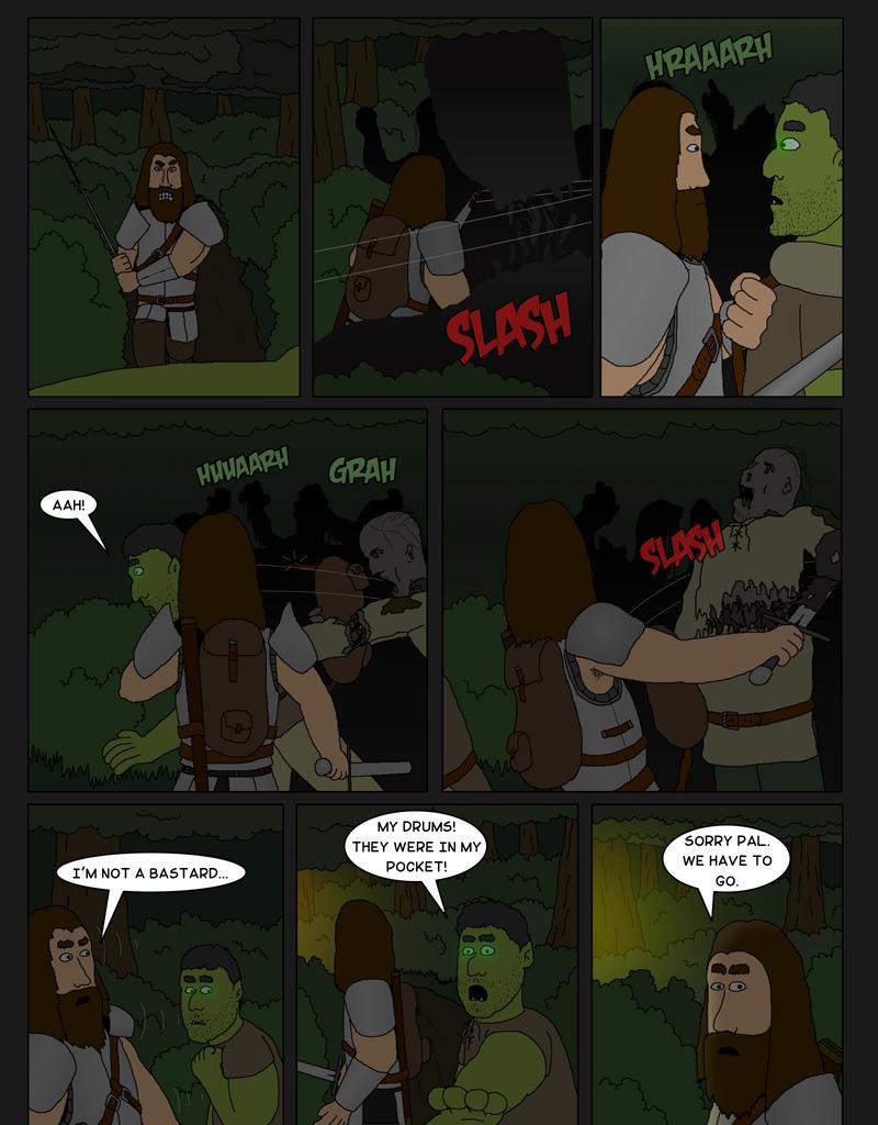 Tales From Somewhere - The Legend - Episode 72, Page 1: Saviour not a bastard