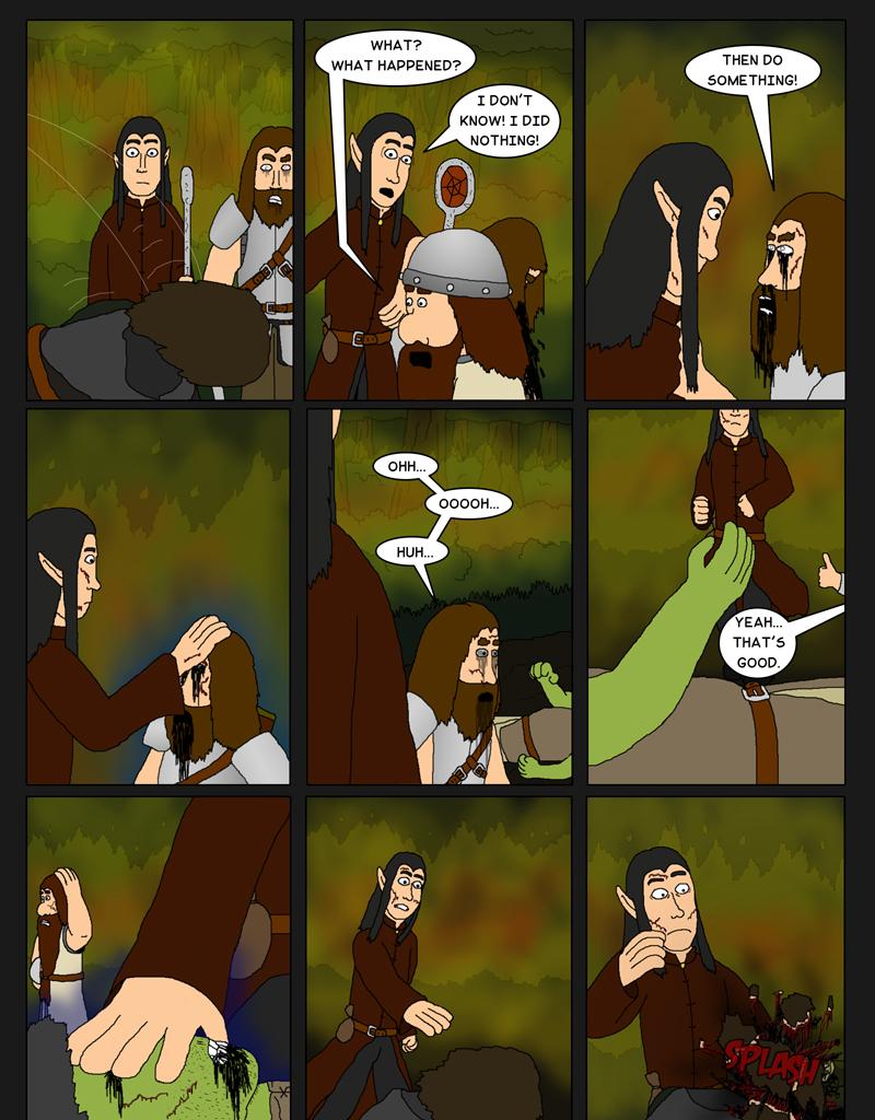 Tales From Somewhere - The Legend - Episode 74, Page 1: Crying black