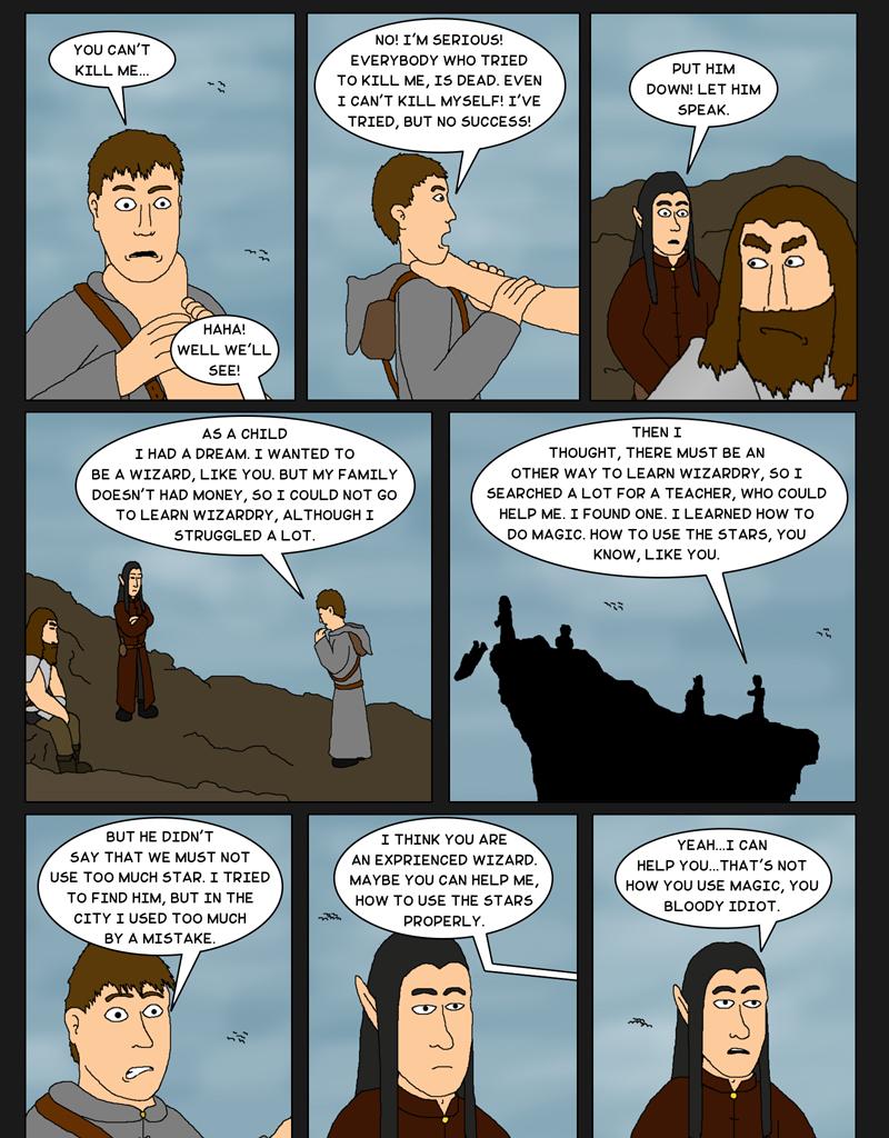 Tales From Somewhere - The Legend - Episode 79, Page 1: Talking about magic