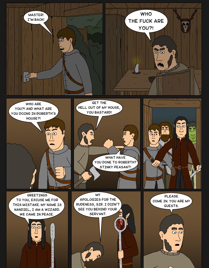 Tales From Somewhere - The Legend - Episode 85, Page 1: Roberth or maybe not