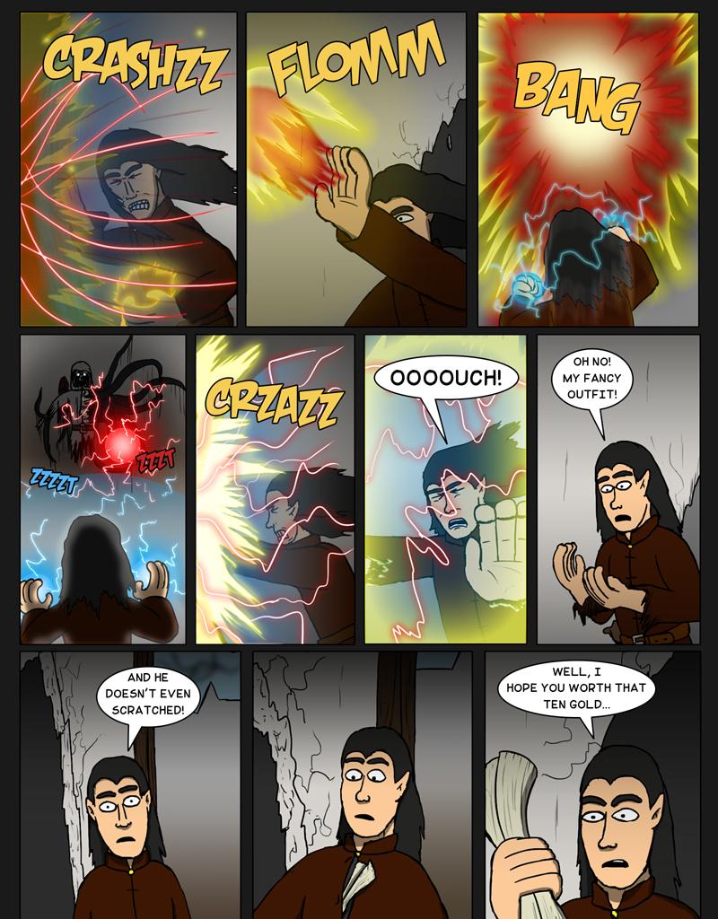 Tales From Somewhere - The Legend - Episode 108, Page 1: Using magic