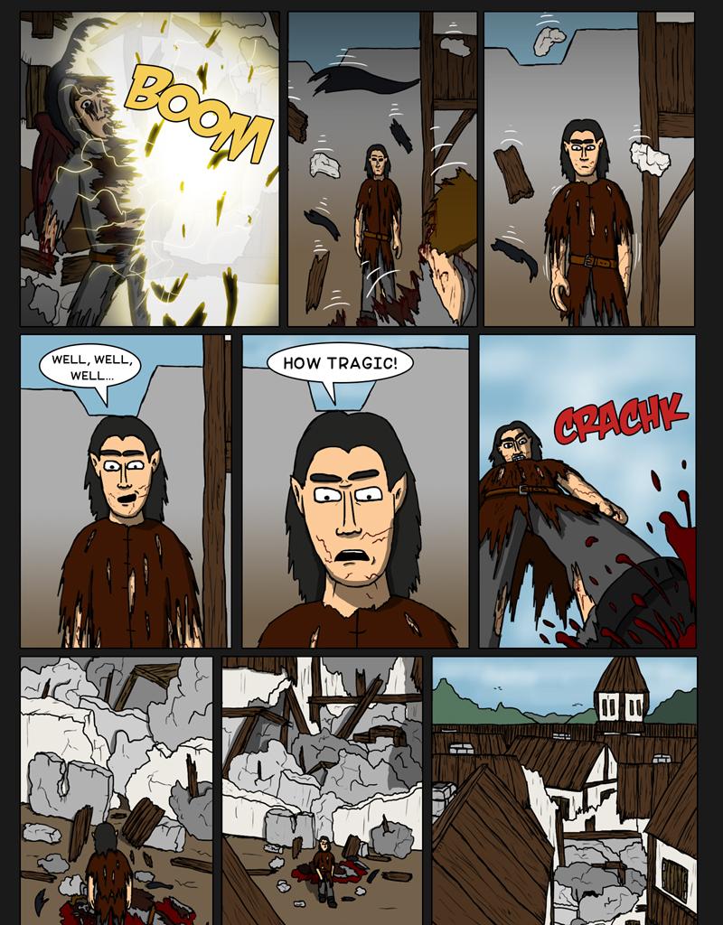 Tales From Somewhere - The Legend - Episode 111, Page 1: Tragedy for someone