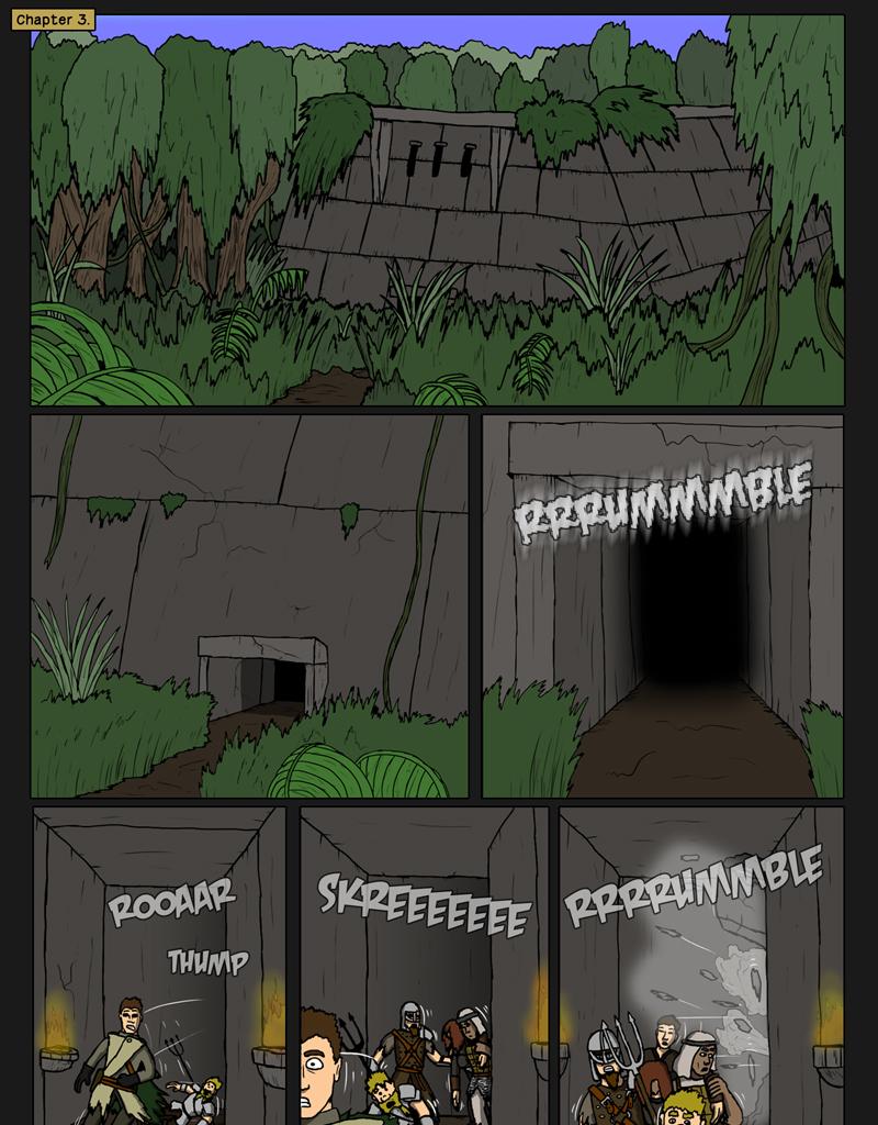 Tales From Somewhere - The Legend - Episode 112, Page 1: Rumble in the temple