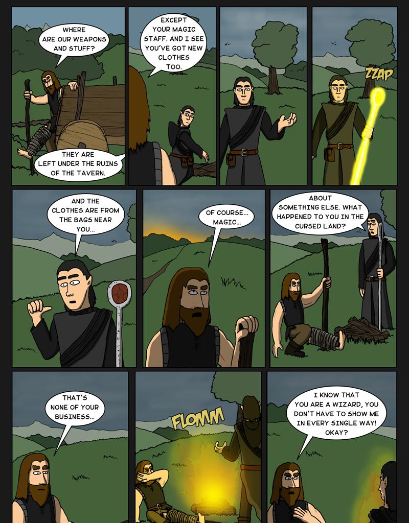 Tales From Somewhere - The Legend - Episode 118, Page 1: Magic, of course