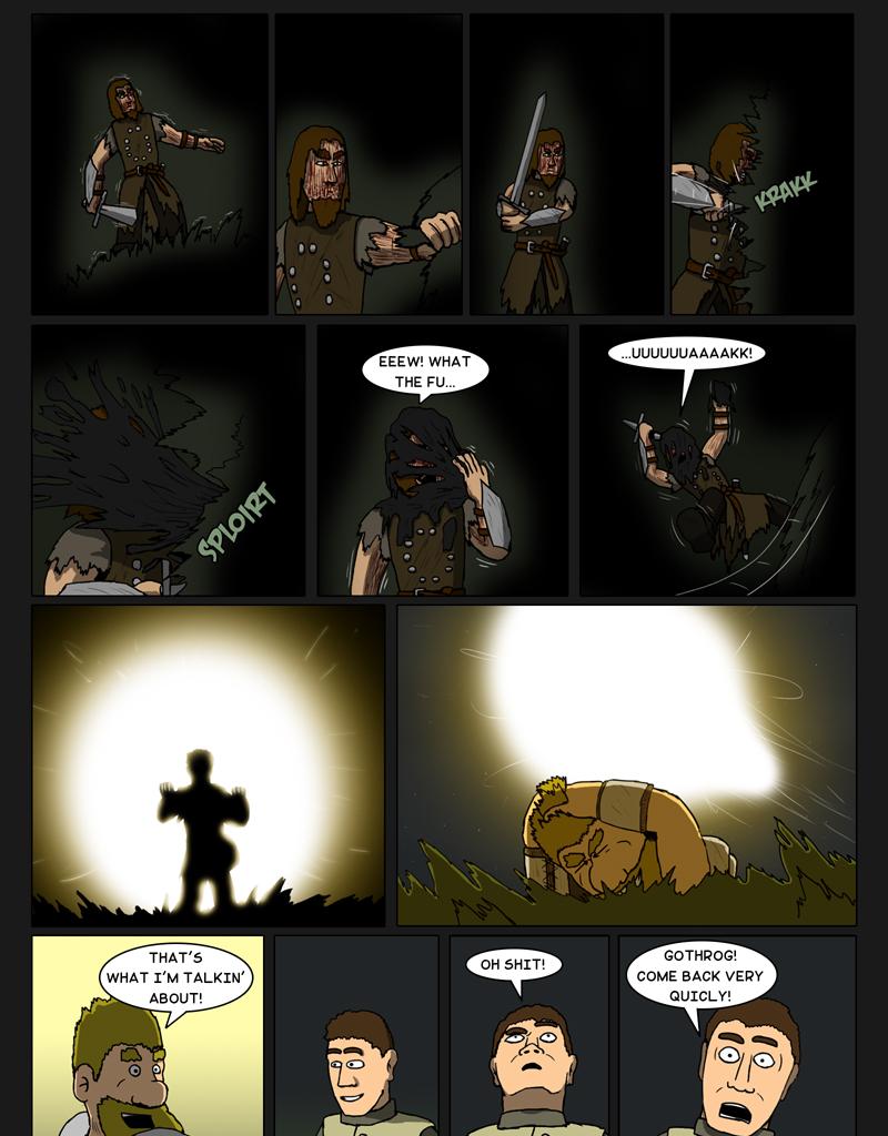 Tales From Somewhere - The Legend - Episode 123, Page 1: Light into the darkness