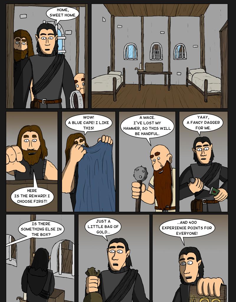 Tales From Somewhere - The Legend - Episode 131, Page 1: Home sweet home