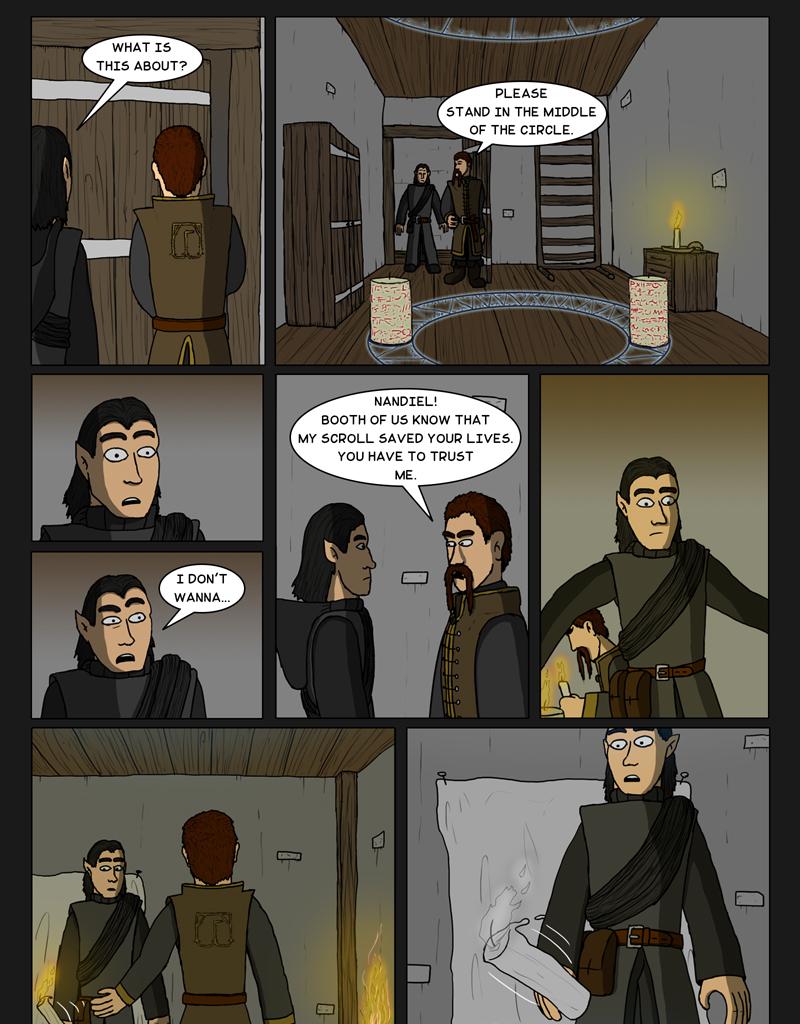 Tales From Somewhere - The Legend - Episode 133, Page 1: Trust the wizard