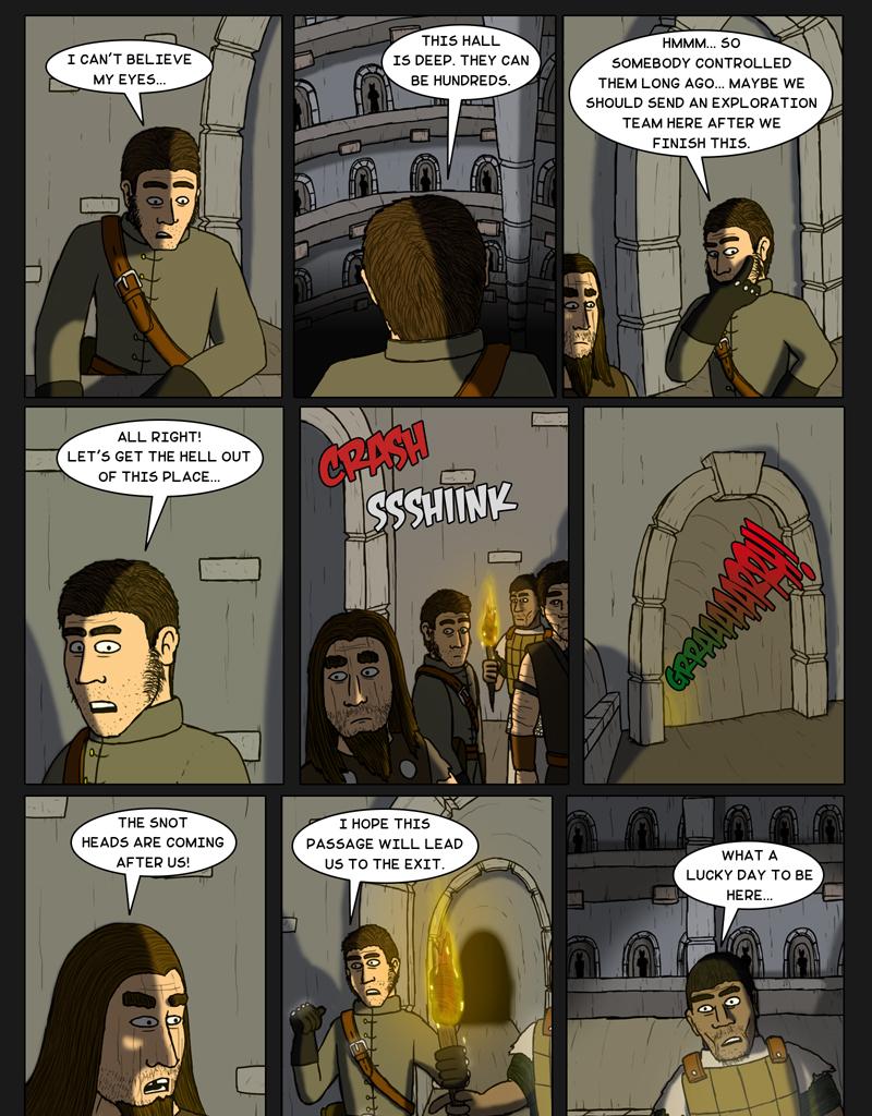 Tales From Somewhere - The Legend - Episode 157, Page 1: The orcs are coming