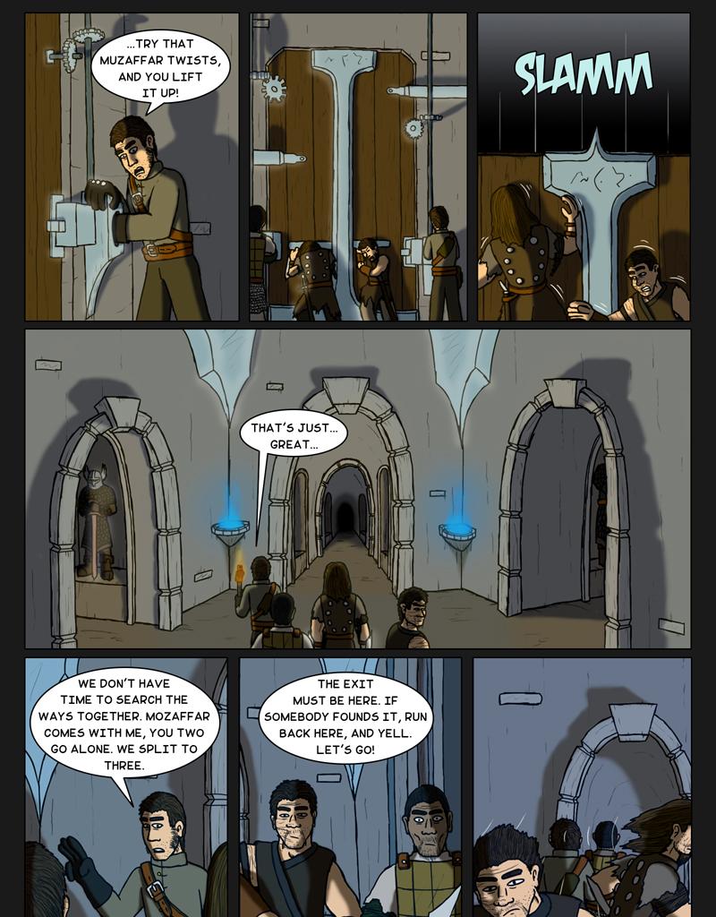 Tales From Somewhere - The Legend - Episode 158, Page 1: Splitting the team