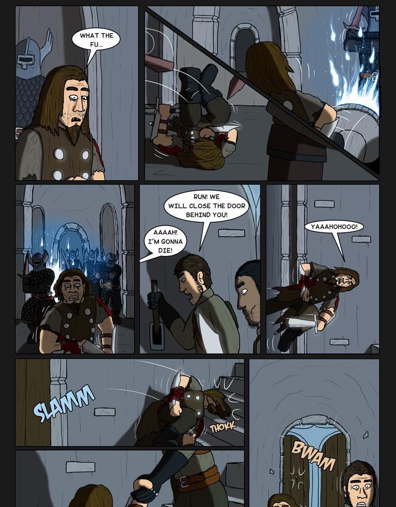 Tales From Somewhere - The Legend - Episode 165, Page 1: Escaping the death