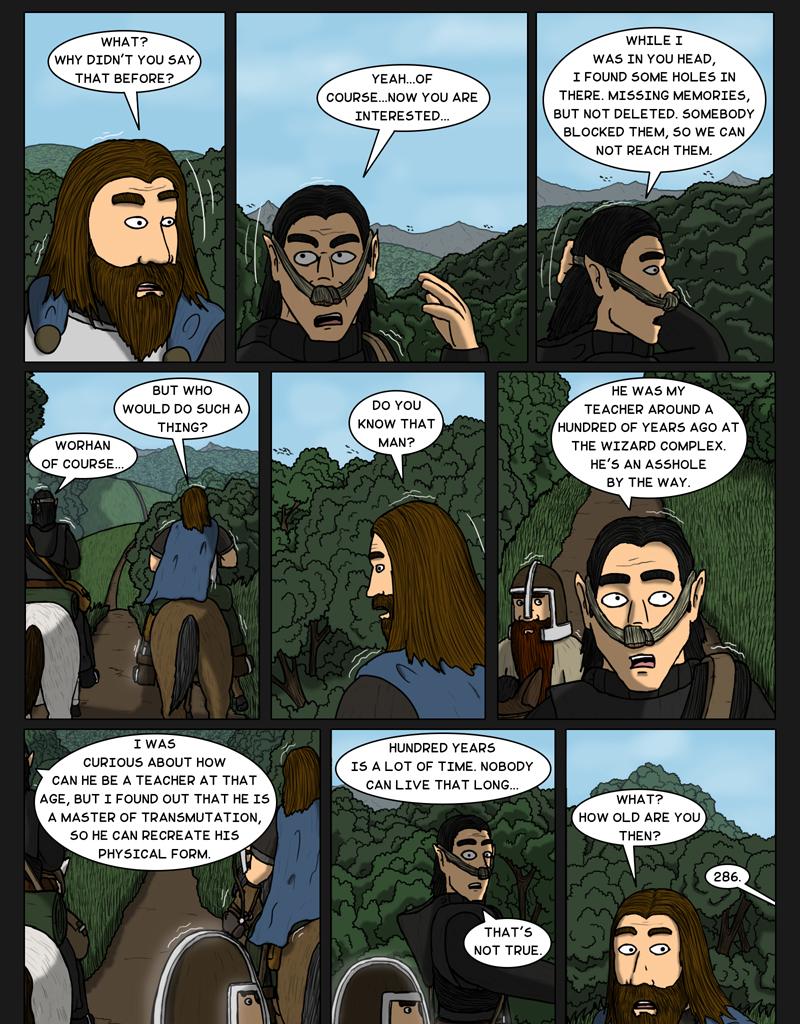 Tales From Somewhere - The Legend - Episode 169, Page 1: Wizards and their things
