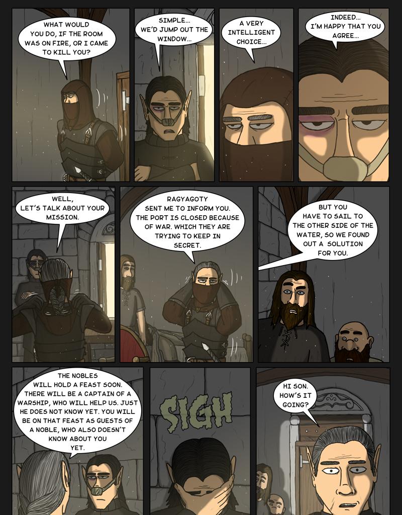 Tales From Somewhere - The Legend - Episode 177, Page 1: A father appears