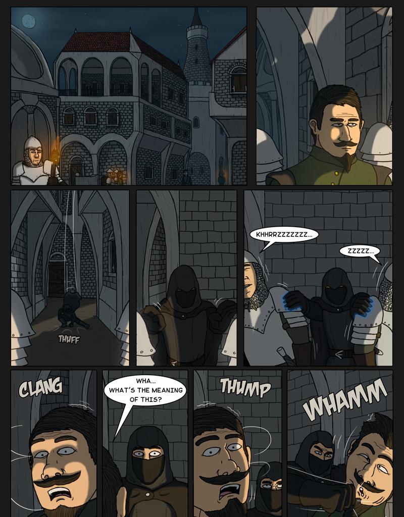 Tales From Somewhere - The Legend - Episode 179, Page 1: A peaceful night walk