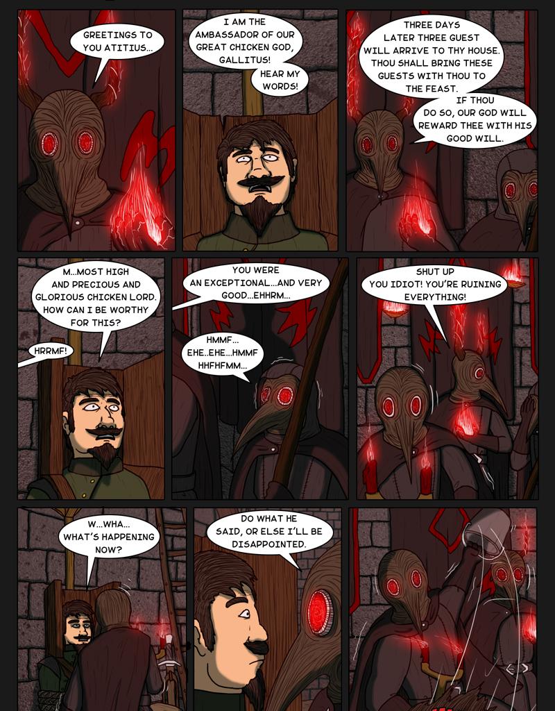 Tales From Somewhere - The Legend - Episode 182, Page 1: The great chicken lords